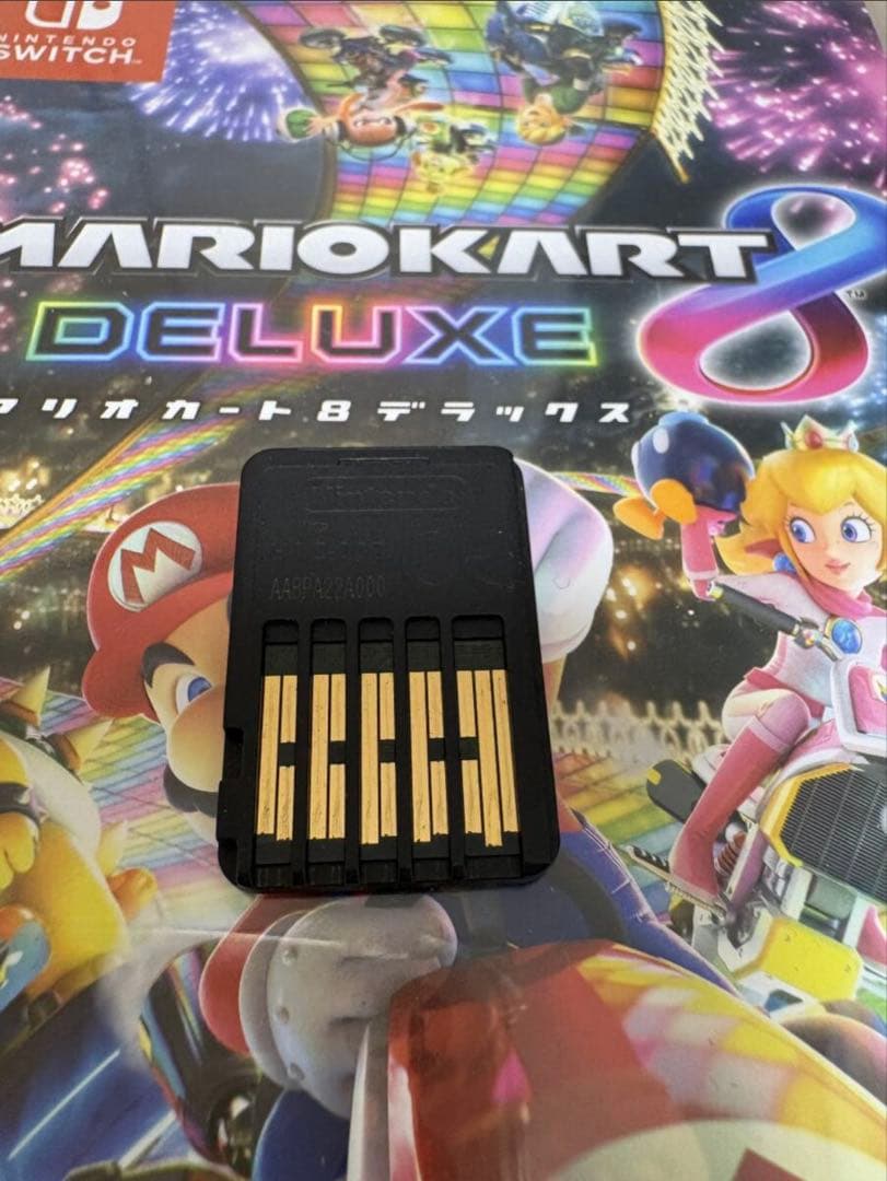 【バラ売りも可】マリオカート8DX＋ハンドル4個 Switchセット
