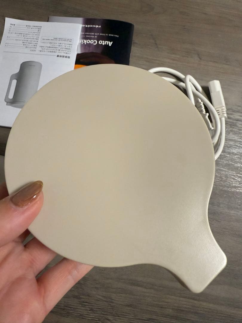 レコルト　自動電気調理ポット　レシピ　説明書　ブラシ付き