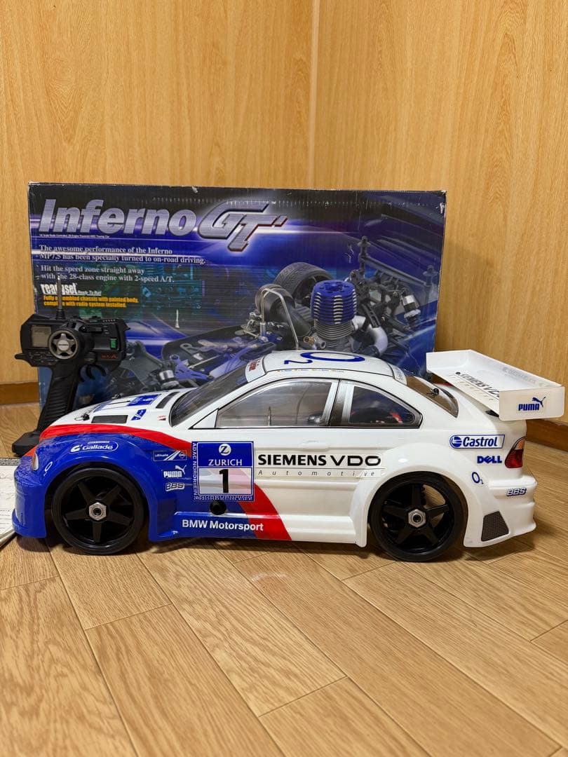 京商 インファーノGT 1/8  エンジンRC