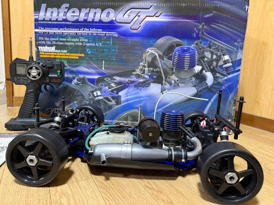 京商 インファーノGT 1/8  エンジンRC