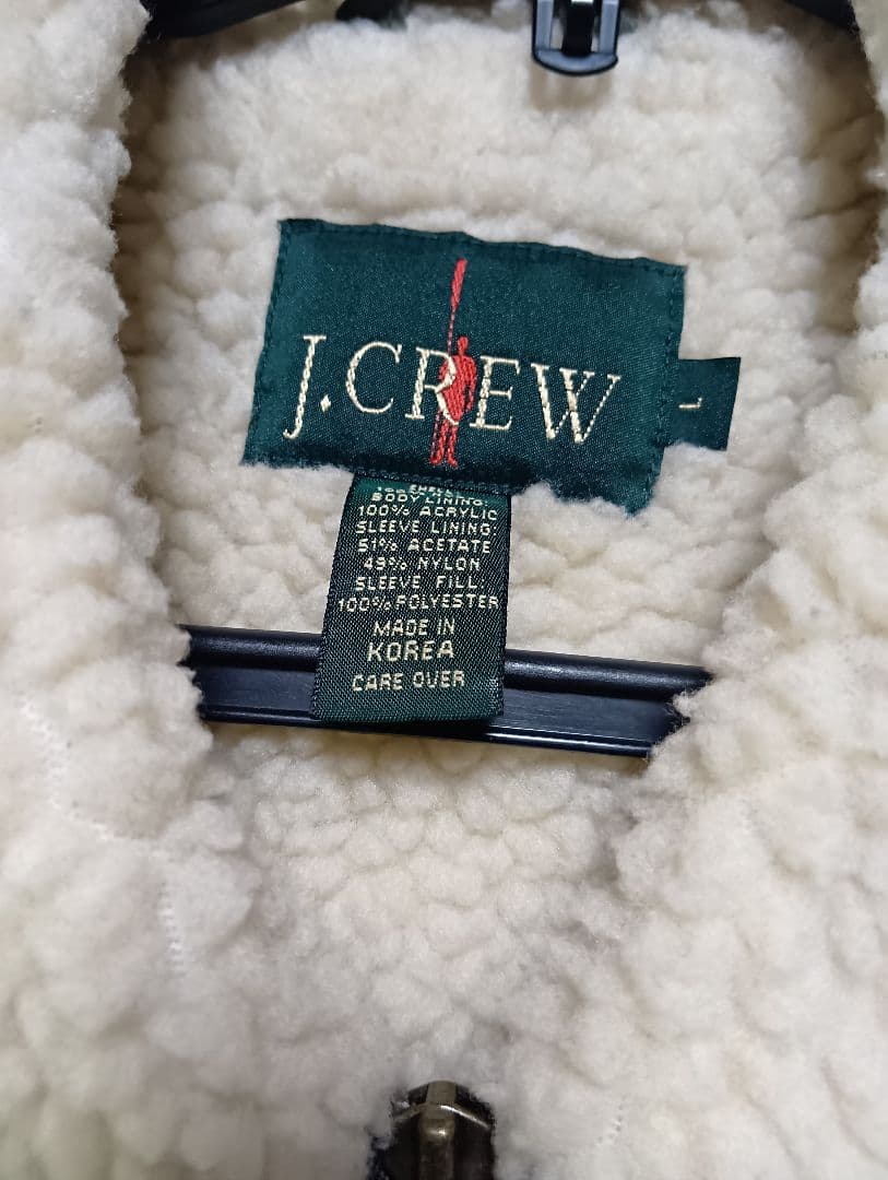 90s J.CREW 巨人タグ ボアジャケット