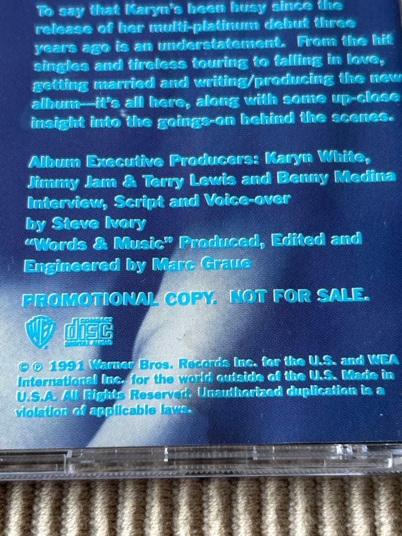 Karyn White ／Words & Music