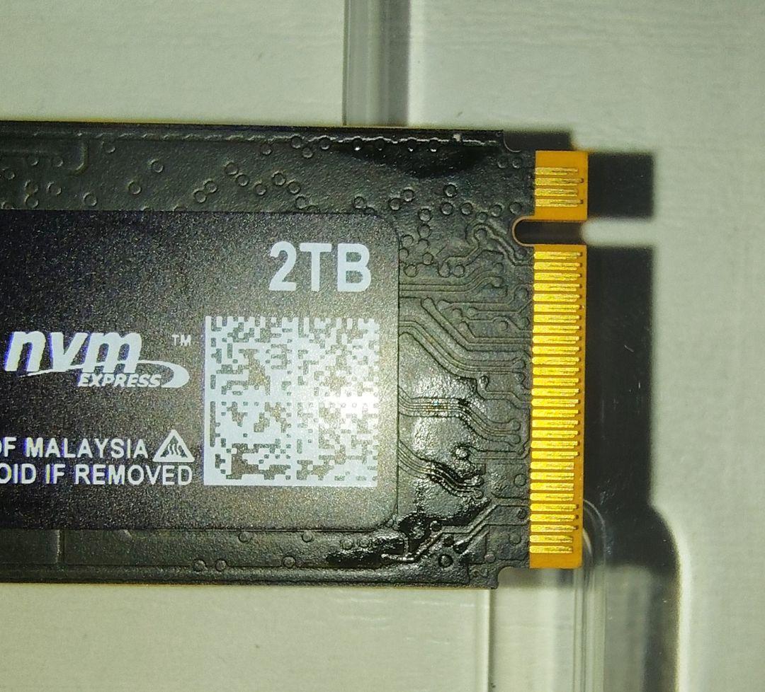 内蔵型SSD crucial Gen4 M.2 SSD 2TB T500PRO