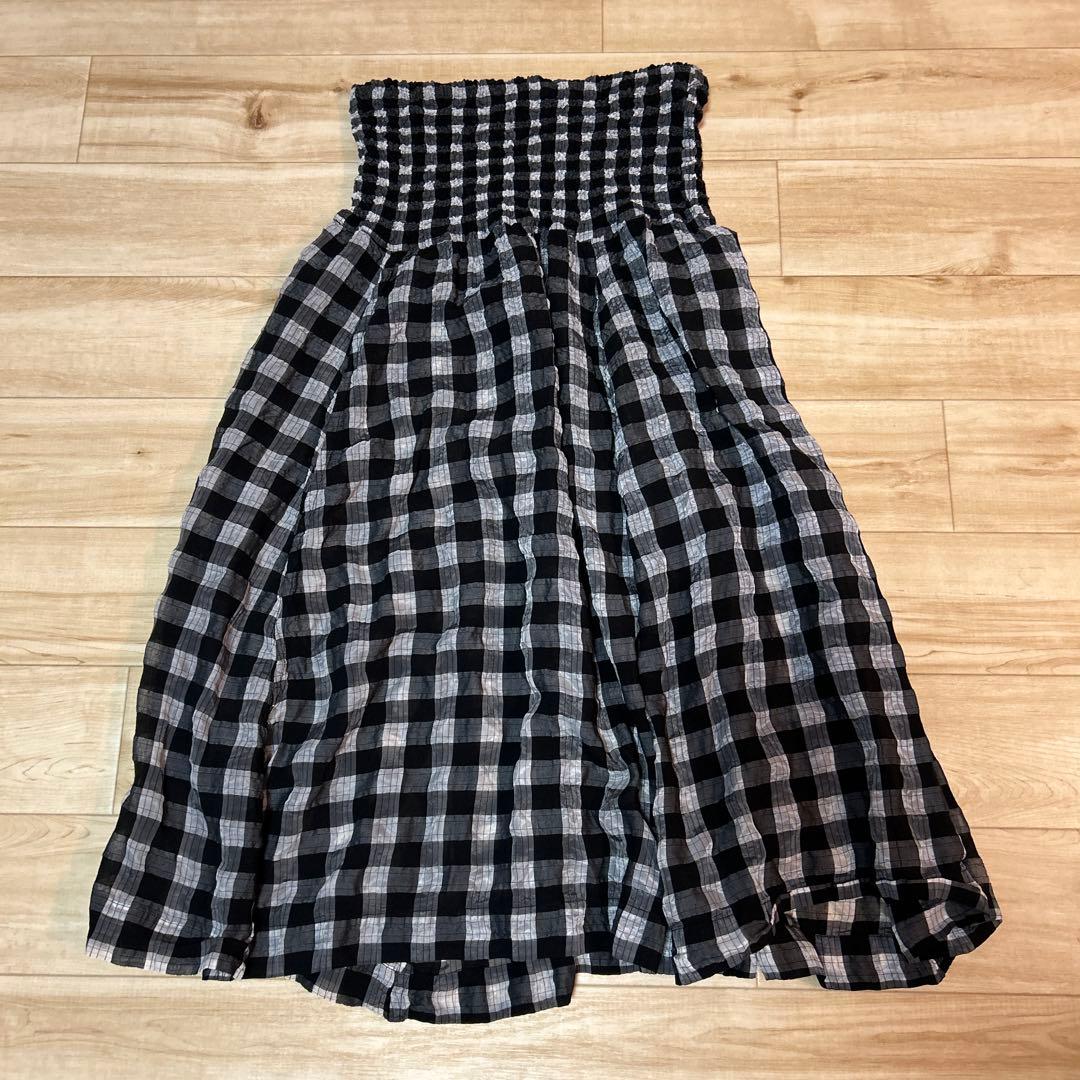 me ISSEY MIYAKE ロングスカート