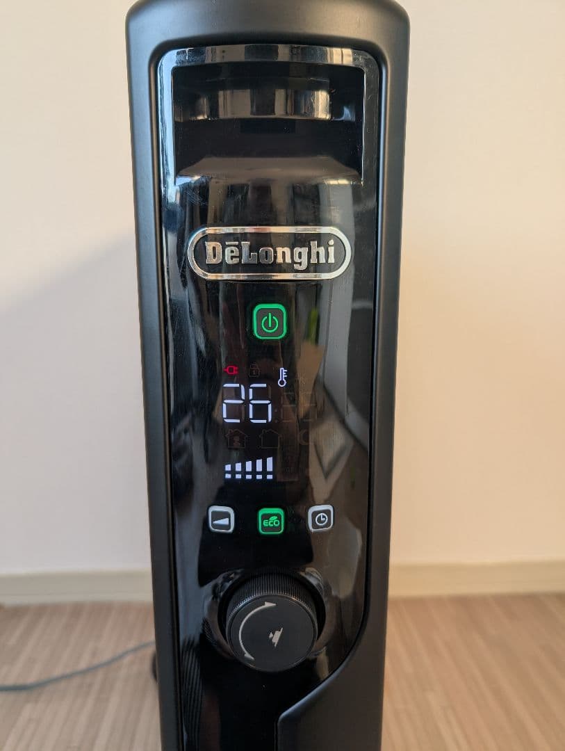 【美品】デロンギ　マルチダイナミックヒーター　MDHU15-BK リモコン付き