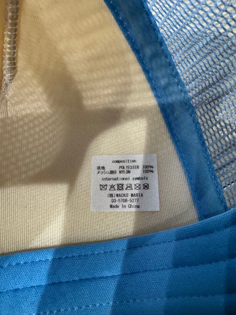 ワコマリア　25ss トラッカーメッシュキャップ