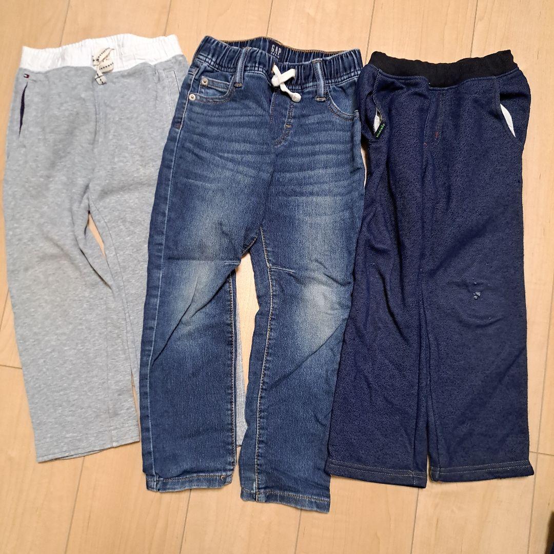 男の子供服まとめ売りセット 110cm 18点セット トレーナーズボン長袖秋冬物