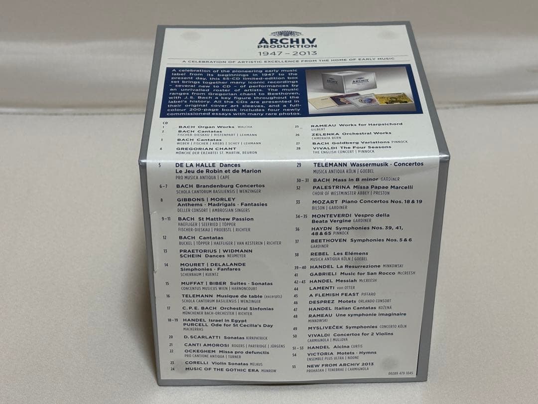 クラシック 55CD ARCHIV PRODUKTION 1947-2013