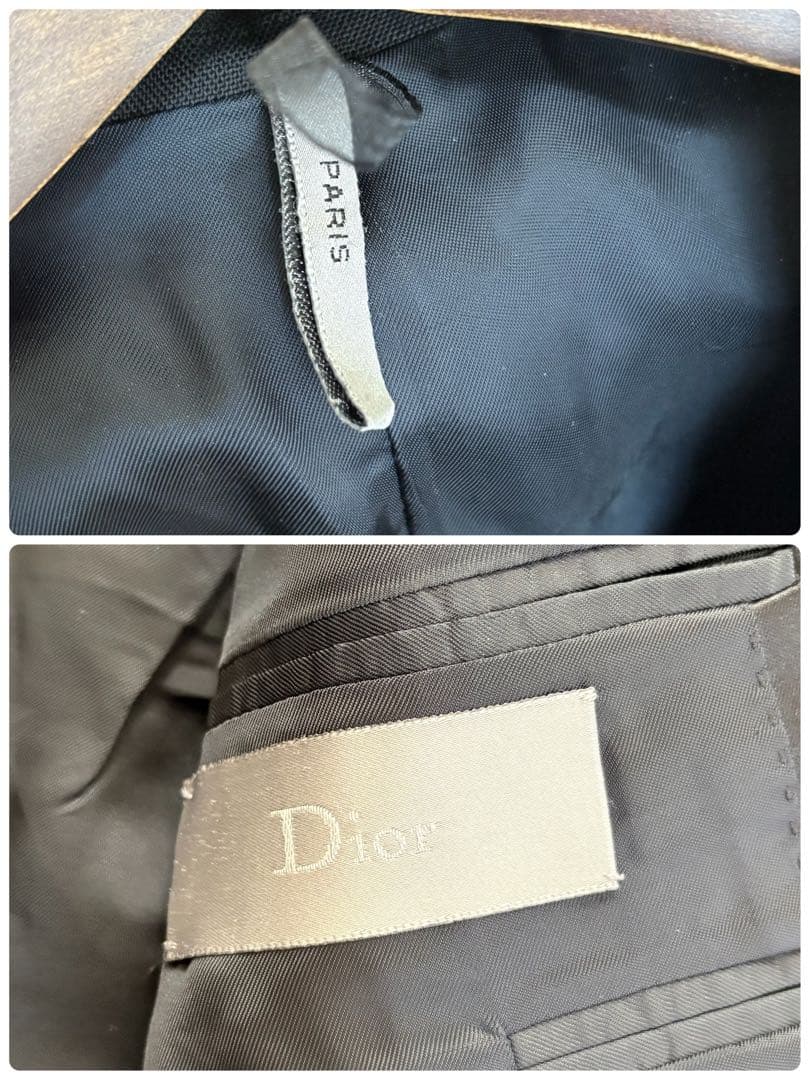 Dior ディオール　テーラードジャケット スモーキングジャケット　タキシード