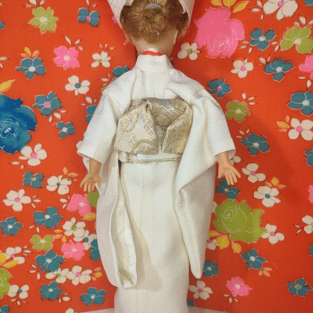 タ*ー様 タミーちゃんサイズ　ハンドメイド　花嫁衣装セット　鶴花柄