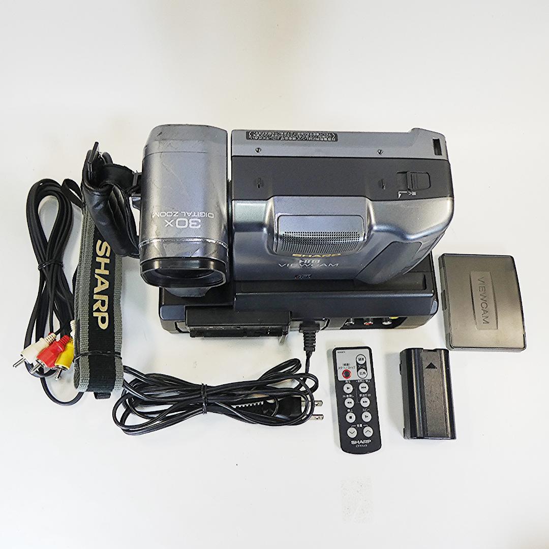 シャープ VL-HL55 動作良好　VideoHi8 ビデオカメラDVD化に最適