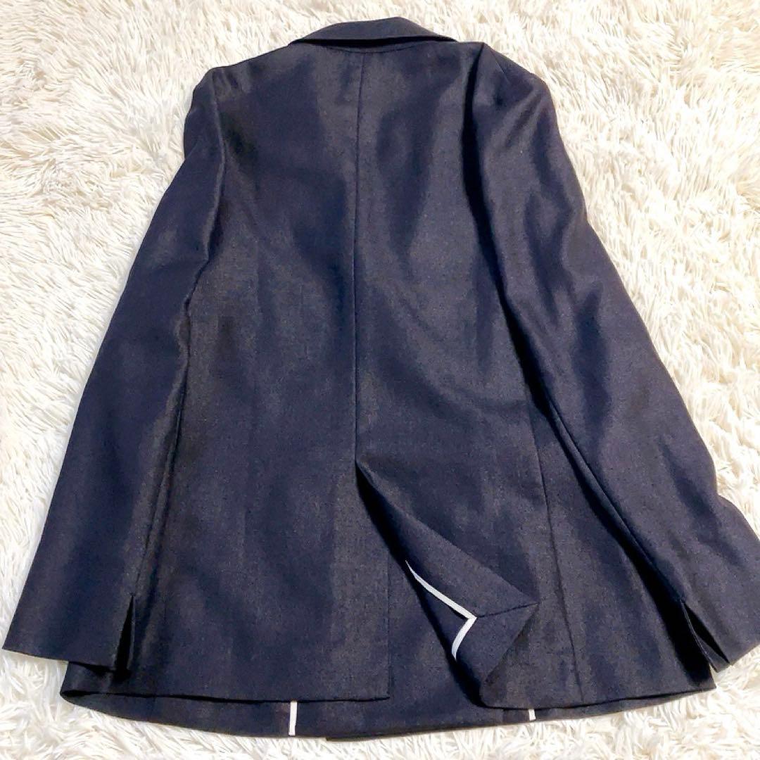 【超美品】グリーンレーベルリラクシング　ダブルブレストテーラード　36　貝ボタン
