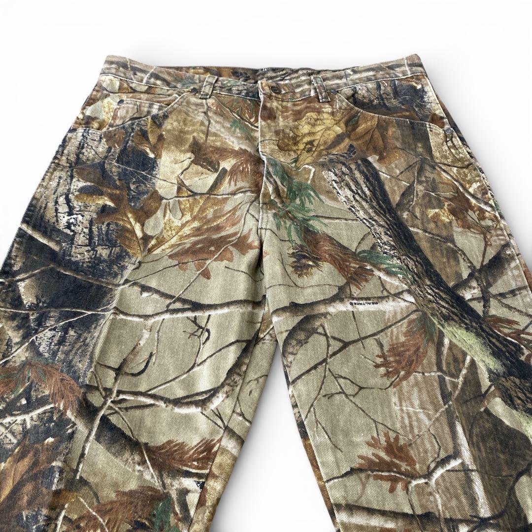 美品Wrangler リアルツリーカモ　ボトムス　ワーク　アウトドア　W36
