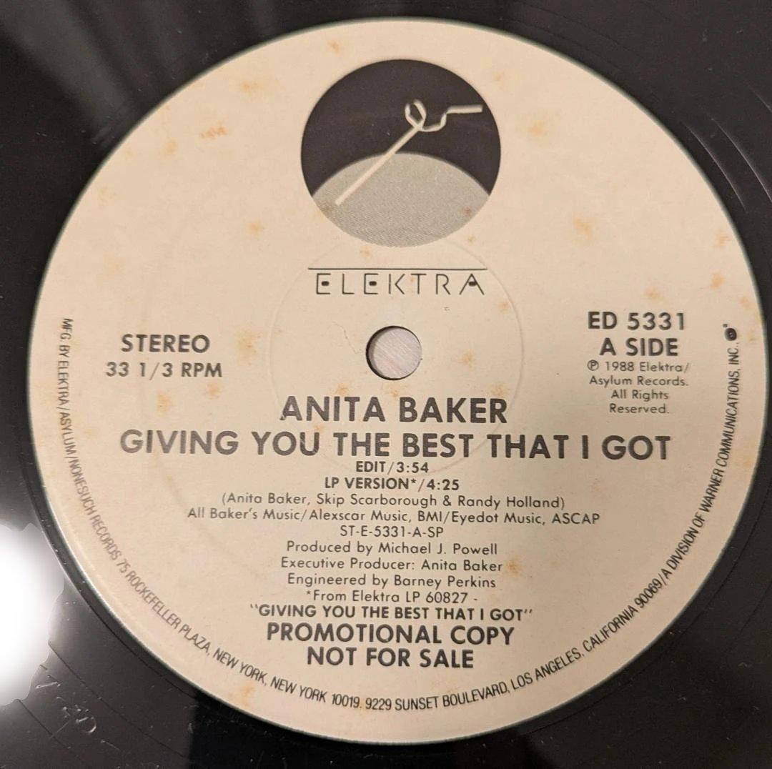 【プロモ盤】ANITA BAKER