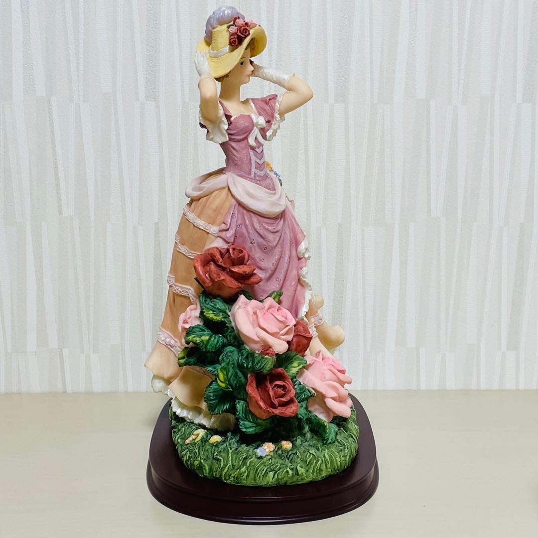 Ricardo Shermani リカルドシェルマニ 薔薇 貴婦人 帽子 陶器製
