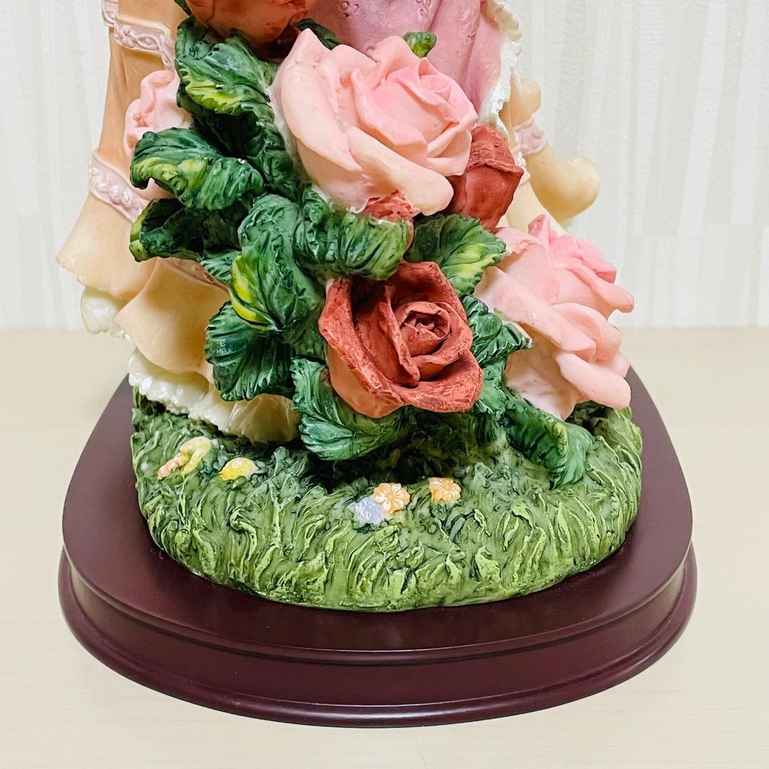 Ricardo Shermani リカルドシェルマニ 薔薇 貴婦人 帽子 陶器製