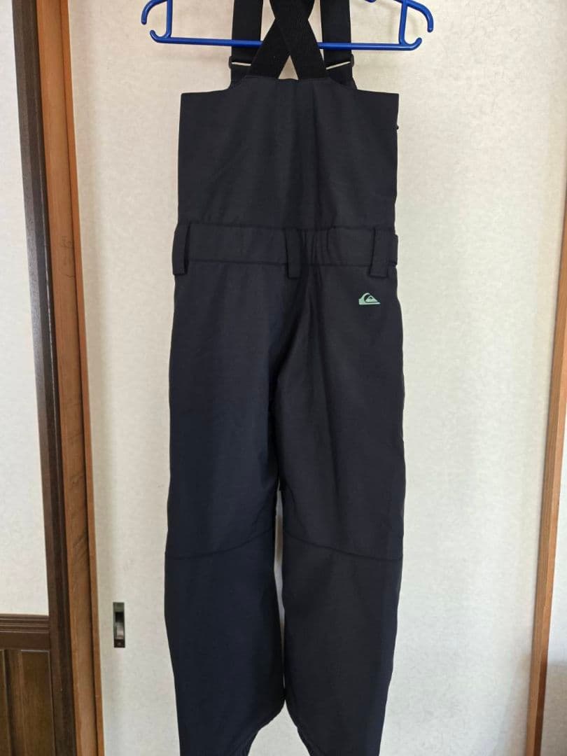 キッズ　Quiksilver スノーボード オーバーオール　ビブパンツ　スキー