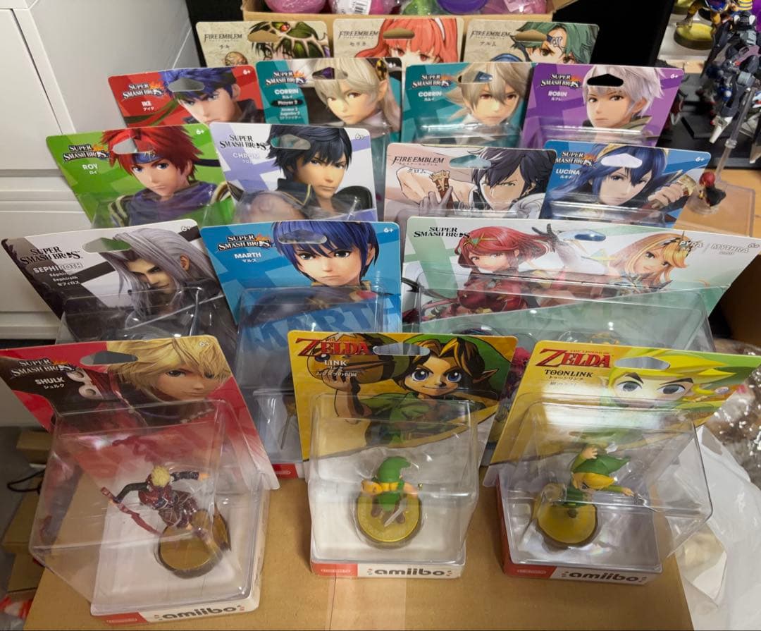 任天堂 amiibo ファイアーエムブレム ゼノブレイド　まとめ 18体