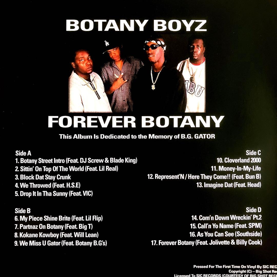 洋楽 G-RAP BOTANY BOYZ (2LP)