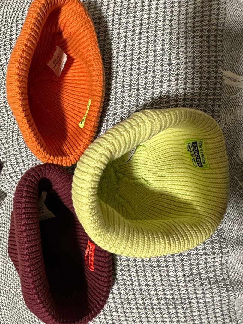 MAGIC STICK roll up beanie　3点セット