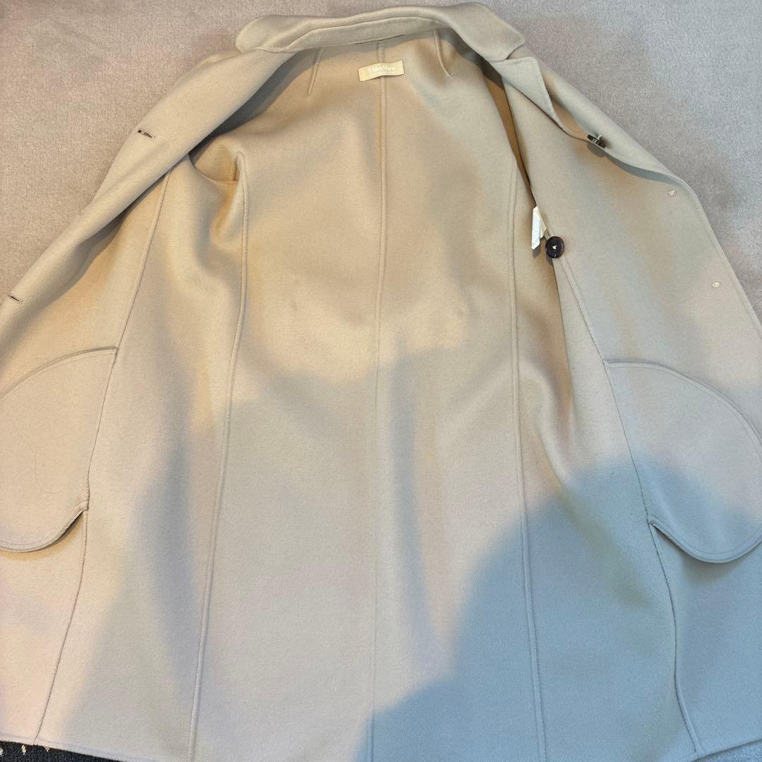 S Max Mara ベージュ ロングコート　美品