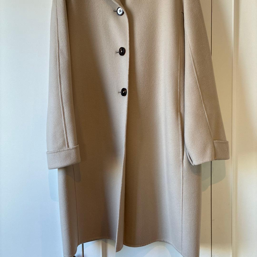 S Max Mara ベージュ ロングコート　美品