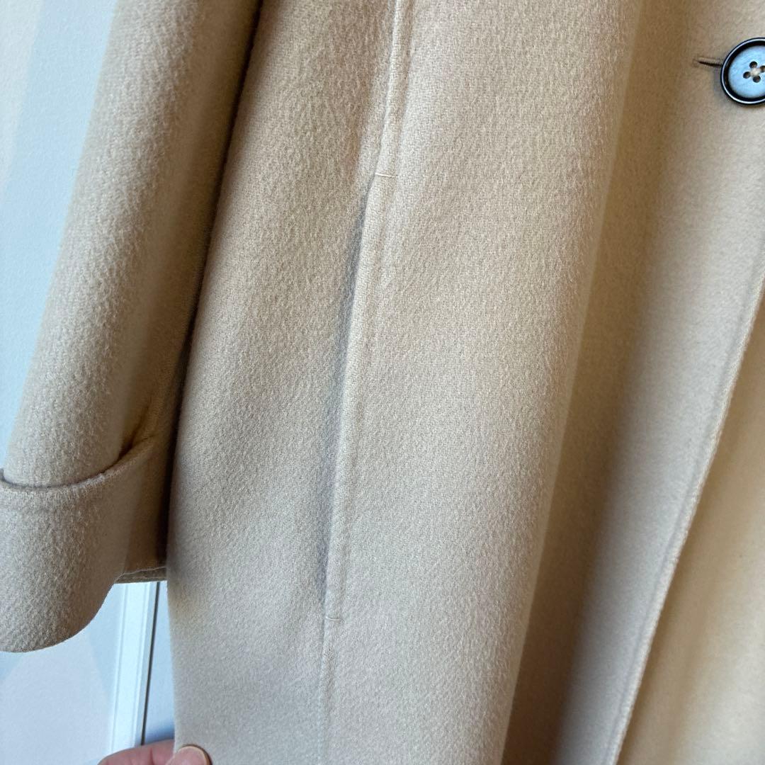 S Max Mara ベージュ ロングコート　美品