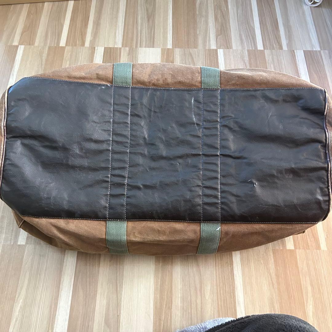 7080s LL.BEAN Boston bagレザーハンドル ギザタグワッペン