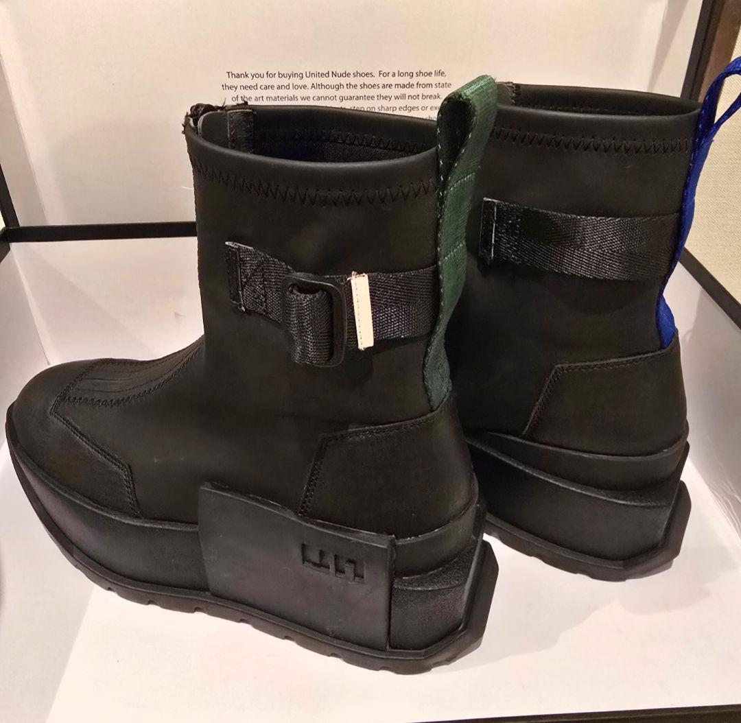 UNITED NUDE × UN3D ROKO BOOTIE 38ブラック箱付き