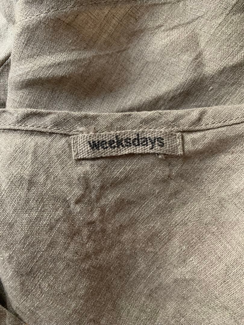 ほぼ日 WEEKDAYS リネン　キャミソール