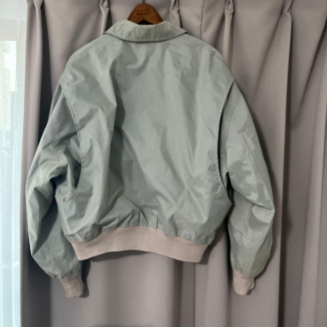 90s Emporio Armani MA-1ジャケット ライトブルー