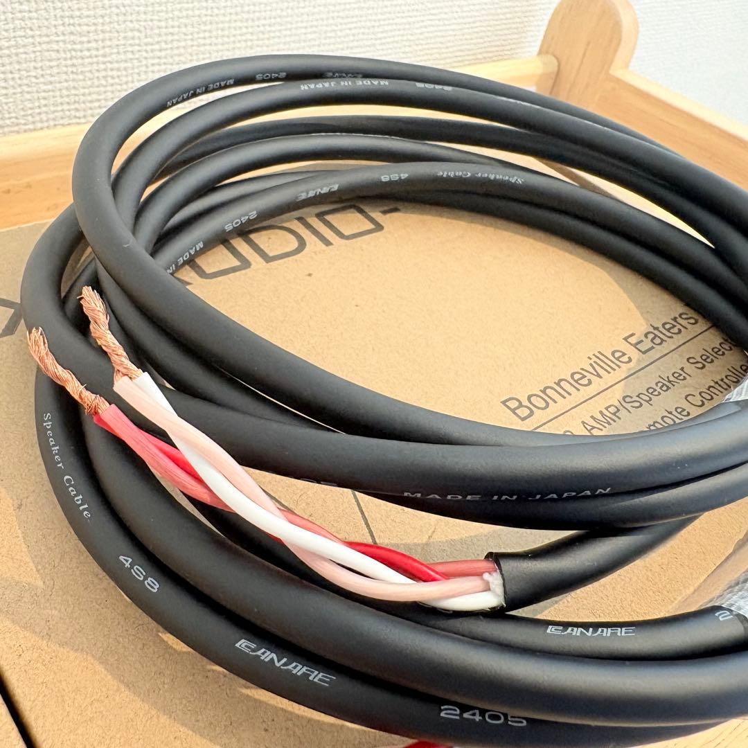 FX-AUDIO- PW-6J+ ＆ 定番 CANARE 4S8 2本セット