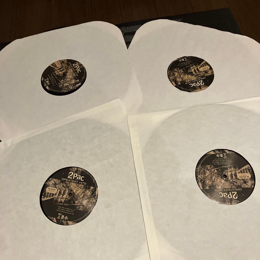 2PAC greatest hits ４枚組LP レコード