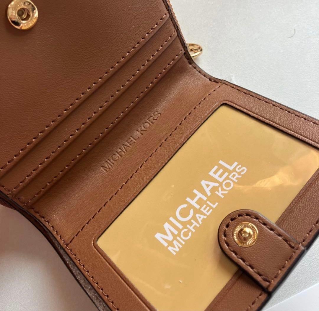 MICHAEL KORS 二つ折り財布 ブラウン