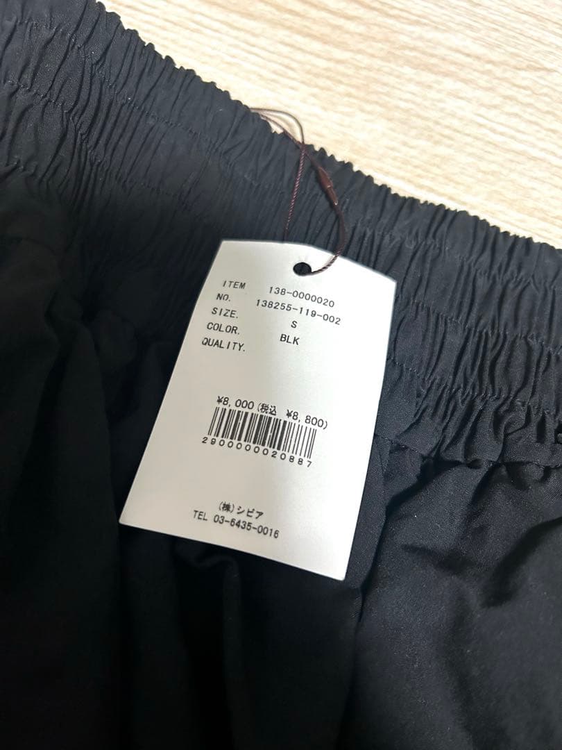 新品タグ付き　OLUN long balloon skirt / black S