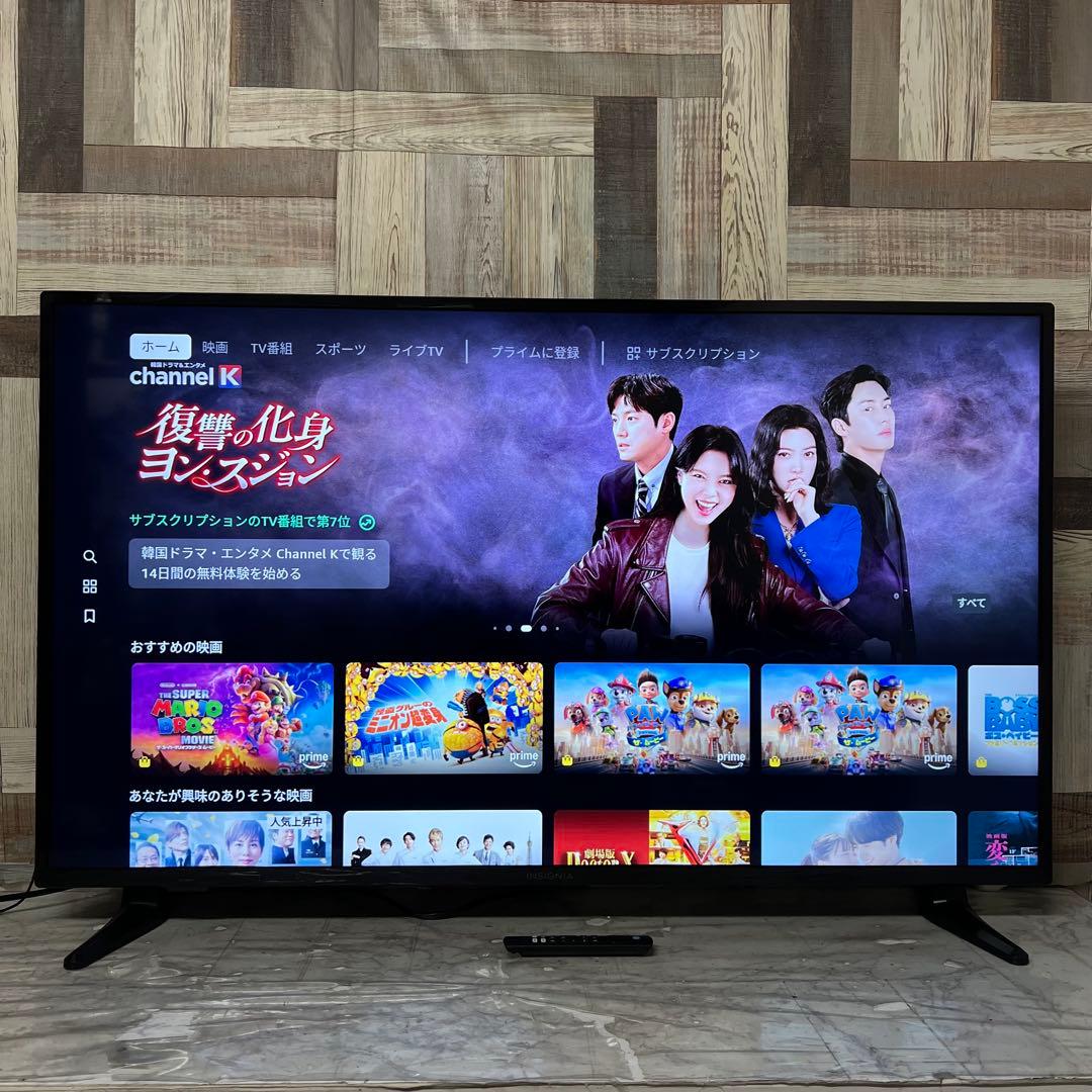 全国送料込❣️INSIGNIA50型4K fireスマートTVネット動画アプリ搭載
