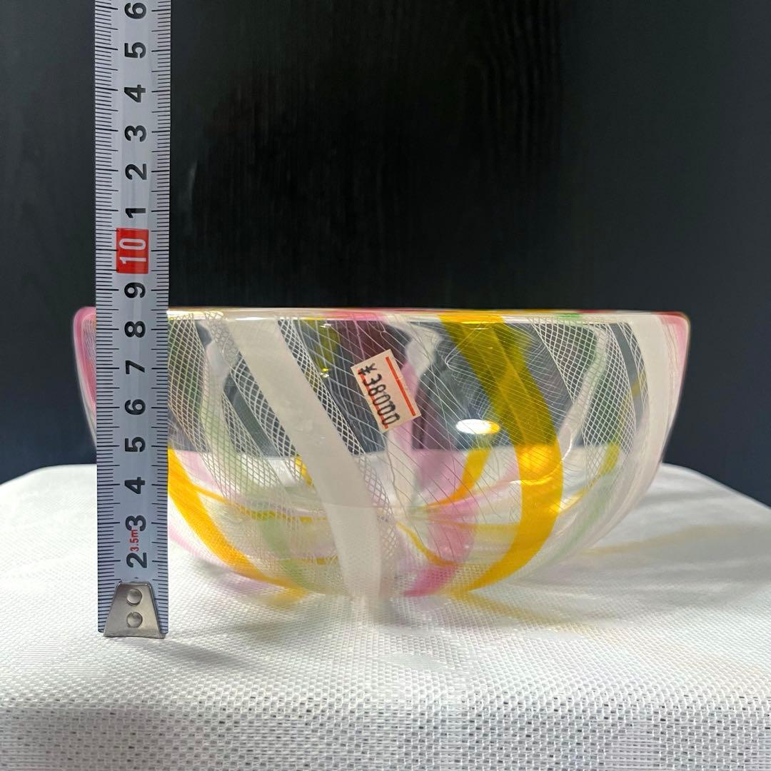 マルティグラス Multi Glass ガラス工芸 置物 食器 皿 レース加工