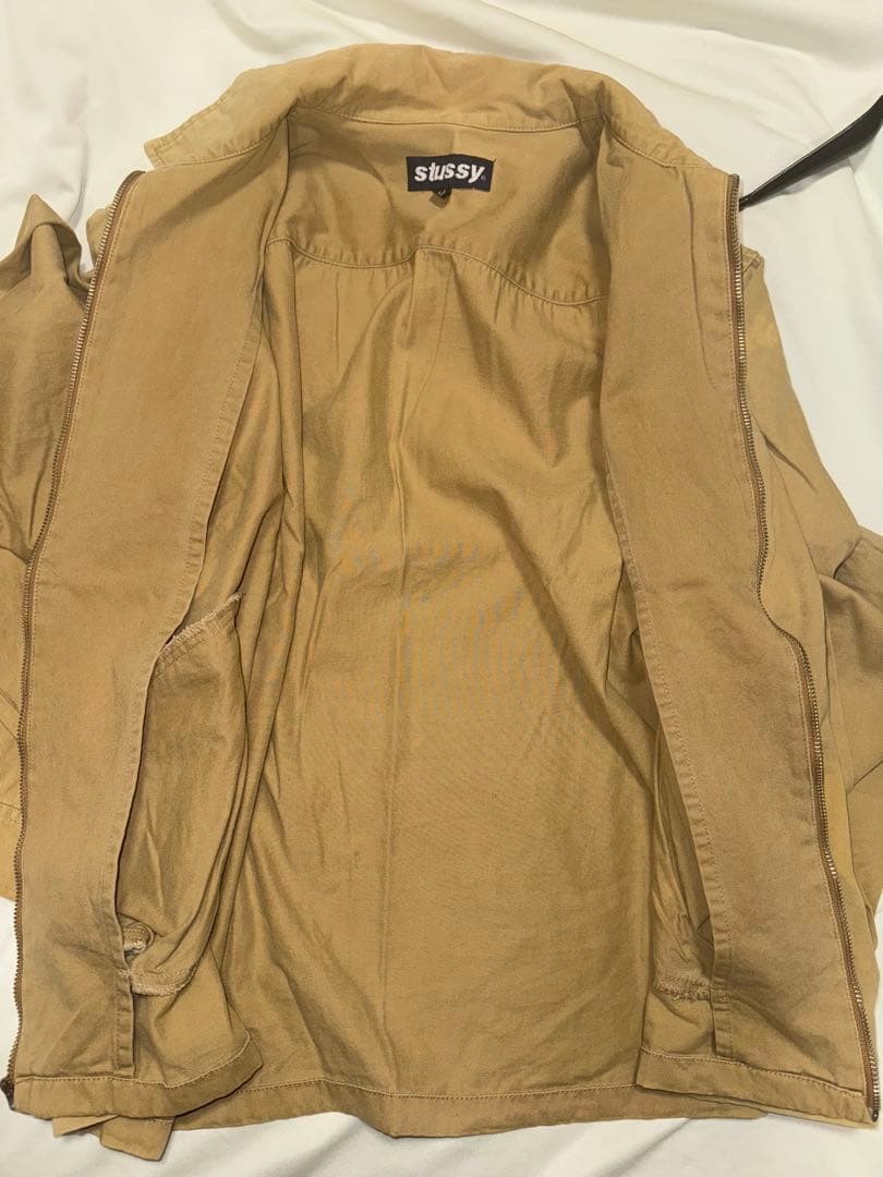 OLD Stussy スィングトップ　ジャケット　香港　紺タグ　90s