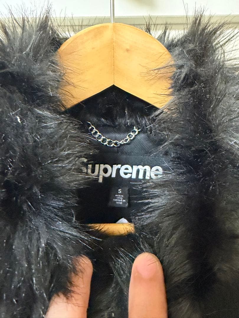 ジャケット・アウター supreme 2-tone faux fur jacket 25ss