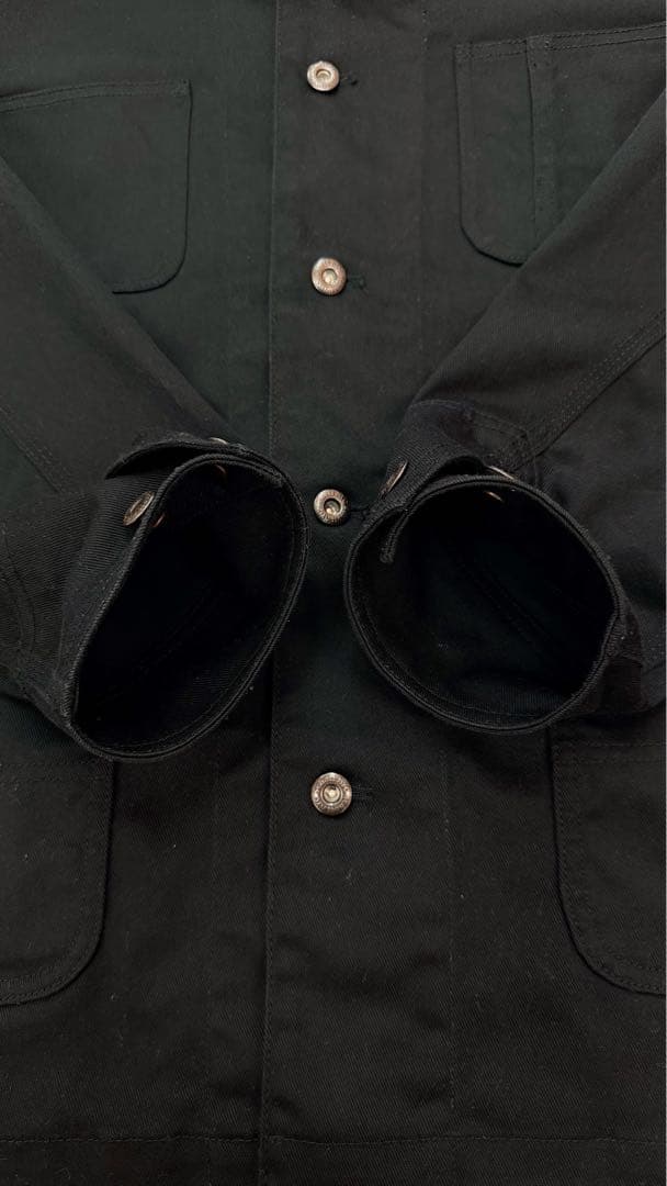 Schott TCカバーオール XL 黒 ワーク