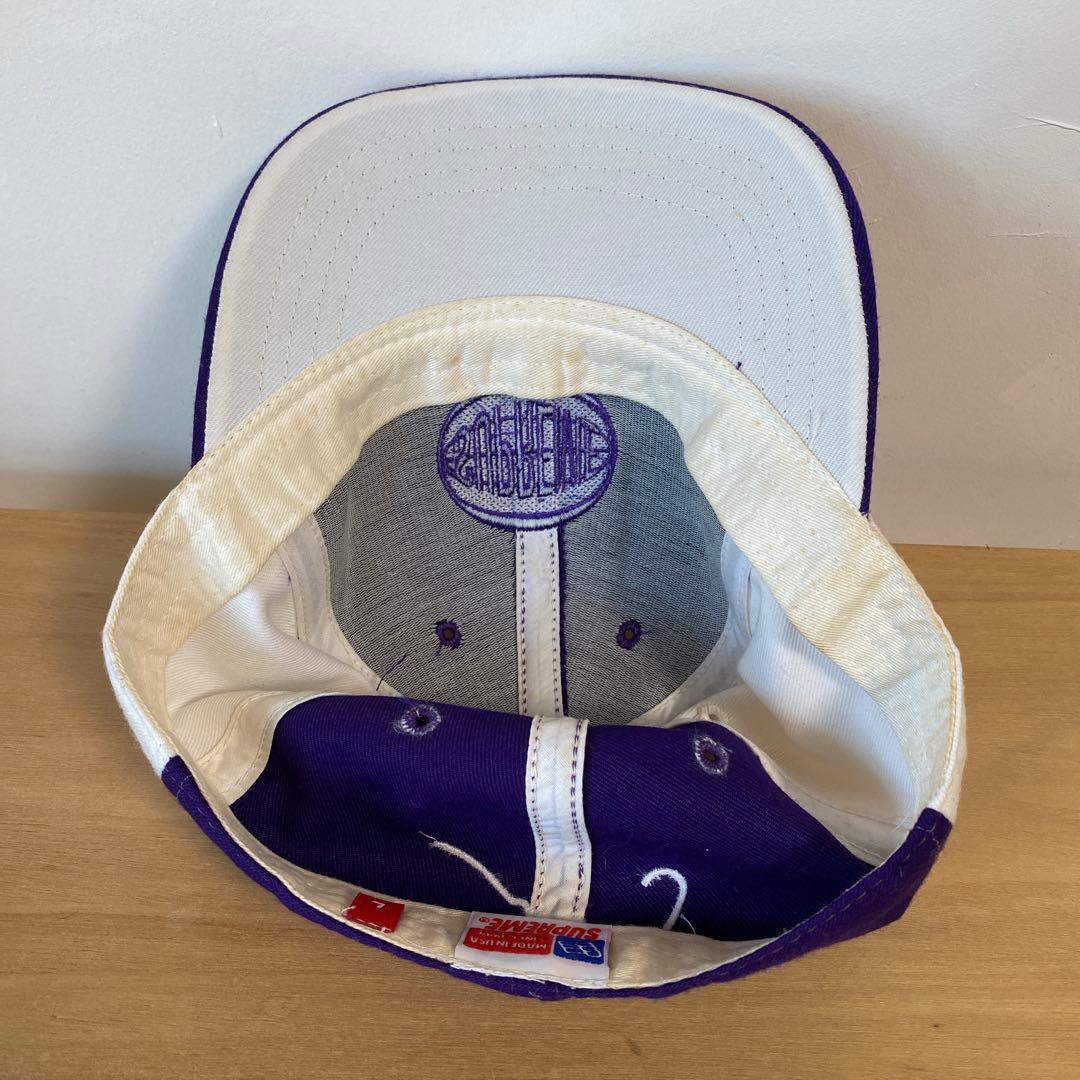 90s supreme シュプリーム　ベースボールキャップ　USA製