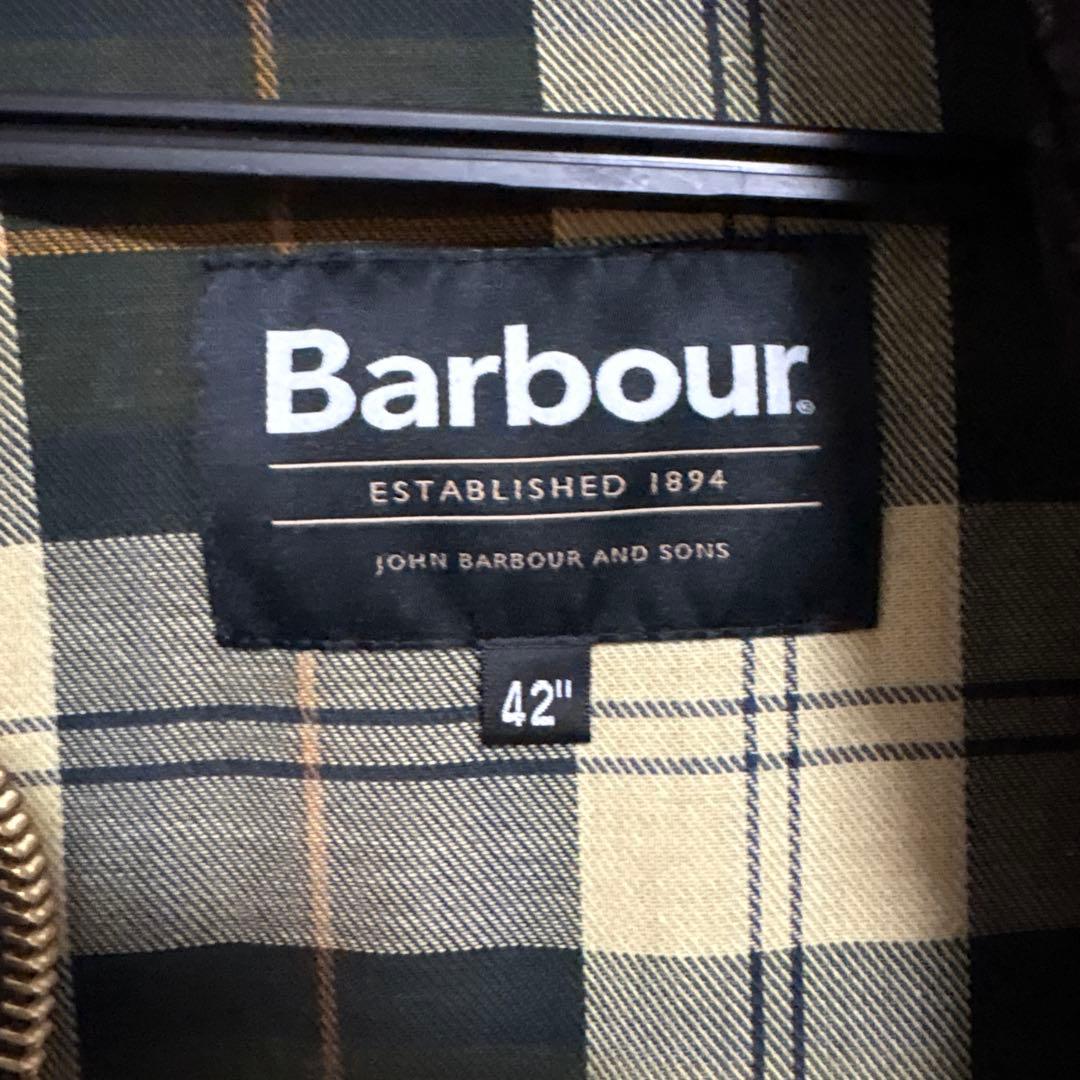 ラボ　Barbour トランスポート セージ　サイズ42