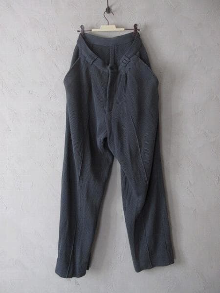 YOKEヨーク RIB KNITTED TROUSERS