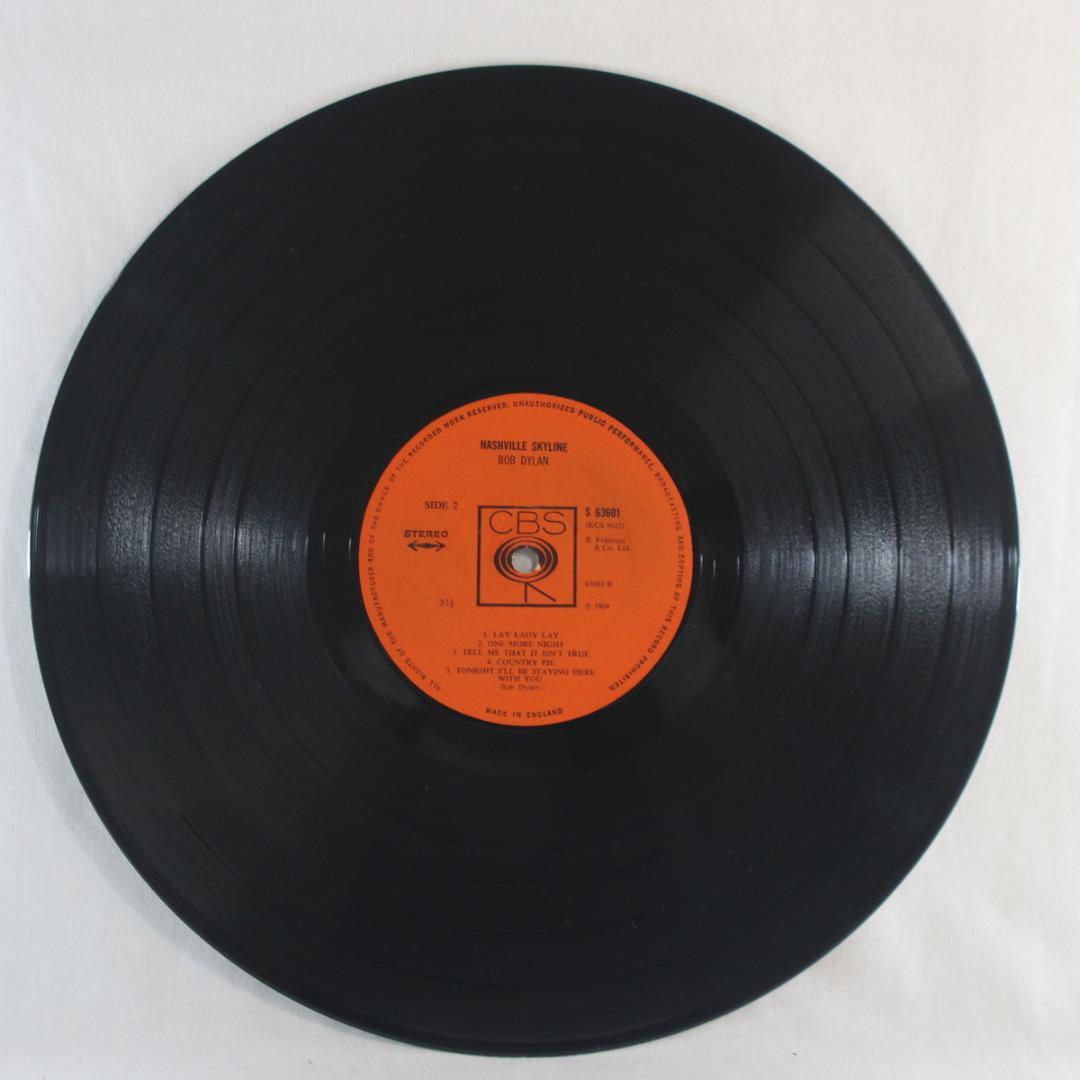 英LP Bob Dylan Nashville Skyline UK初期プレス