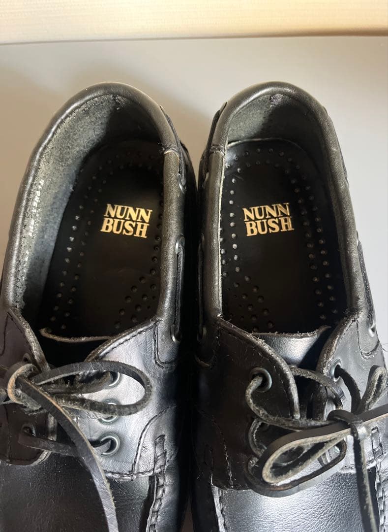 NUNN BUSH デッキシューズ革靴　OVY 美品モカシン　ティンバーランド