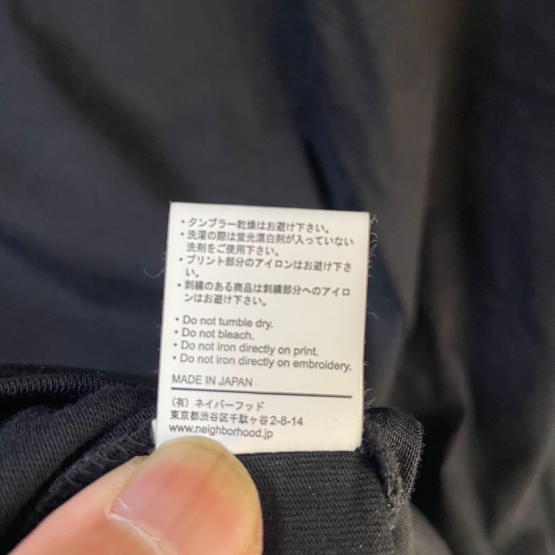 Yohji Yamamoto NEIGHBORHOOD Tシャツ ブラック