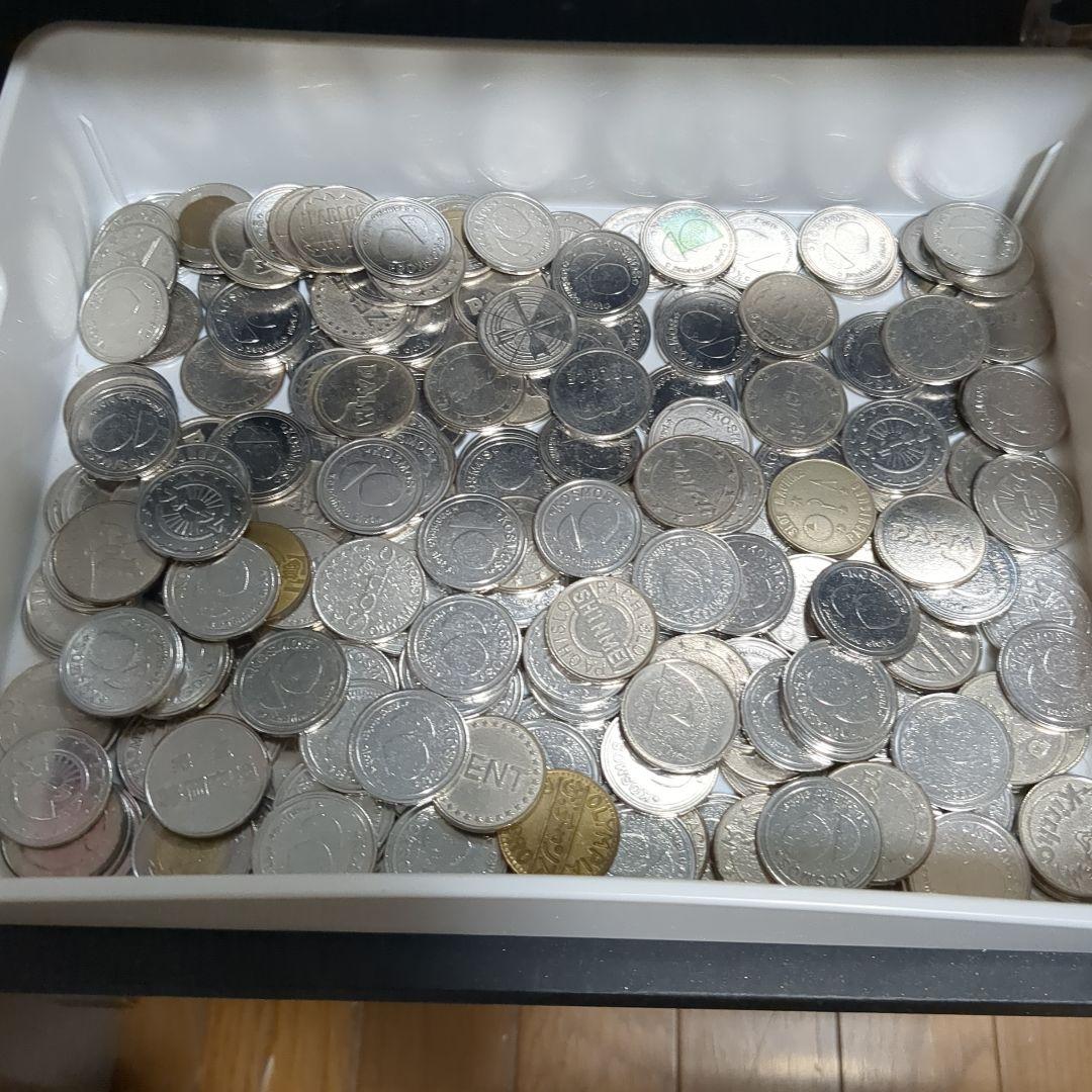 中古 スロット台 初代北斗の拳 メダル付