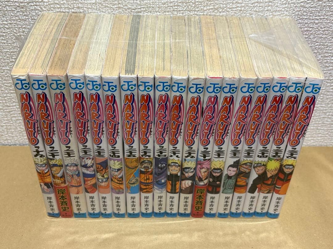 【NRT28m】《難有り》 NARUTO ナルト　全72巻完結全巻セット