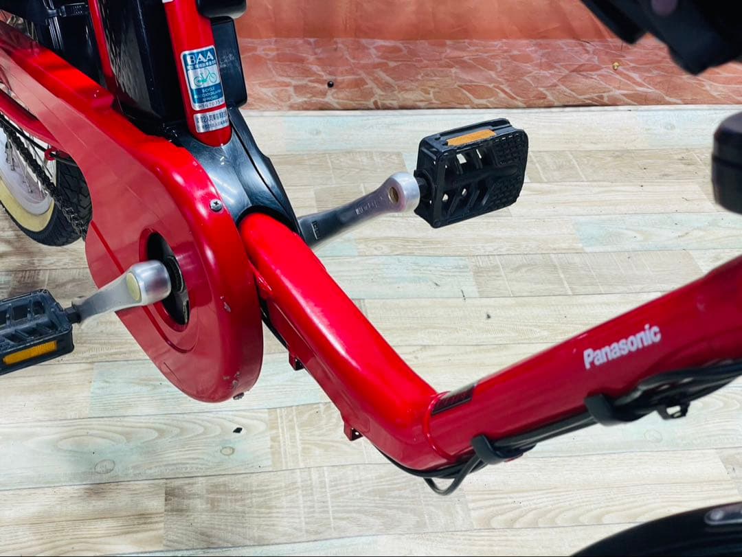パナソニックギュット⭐️12AH！子供乗せ電動アシスト自転車Y3620