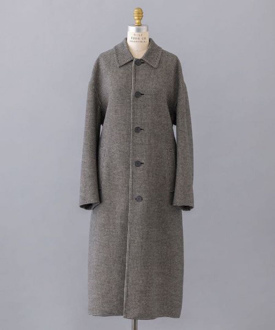 BLAMINK 24AW ダブルフェイスファーカラーコート